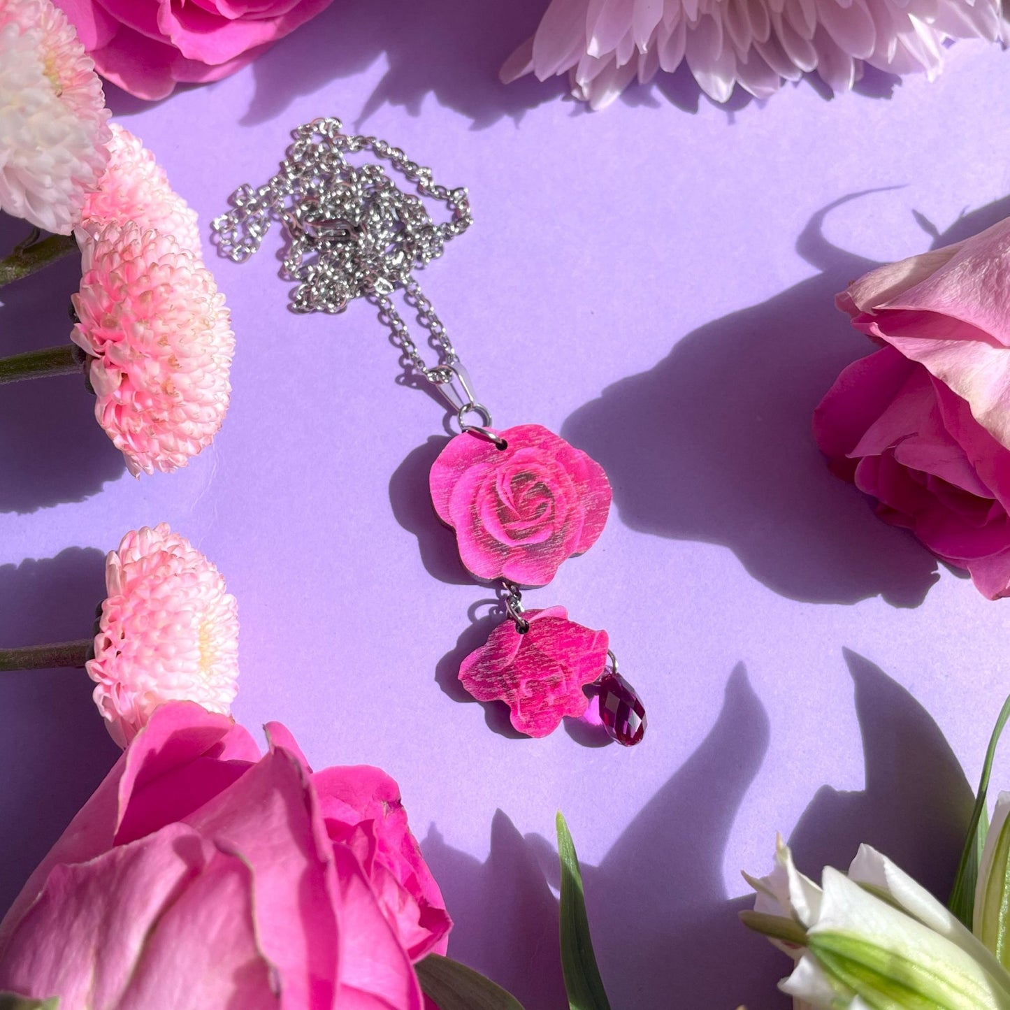 Ruusunen-setti, fuksia