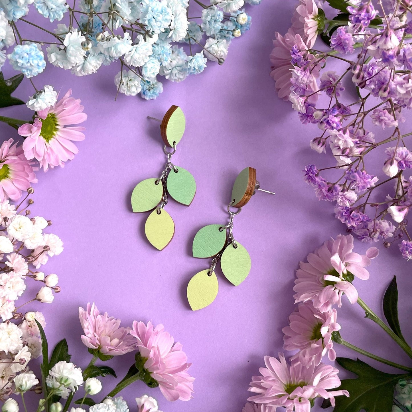 VARPU-KORVAKORUT, vaaleanvihreä