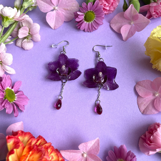 Orkidea, violetti (versio 2)