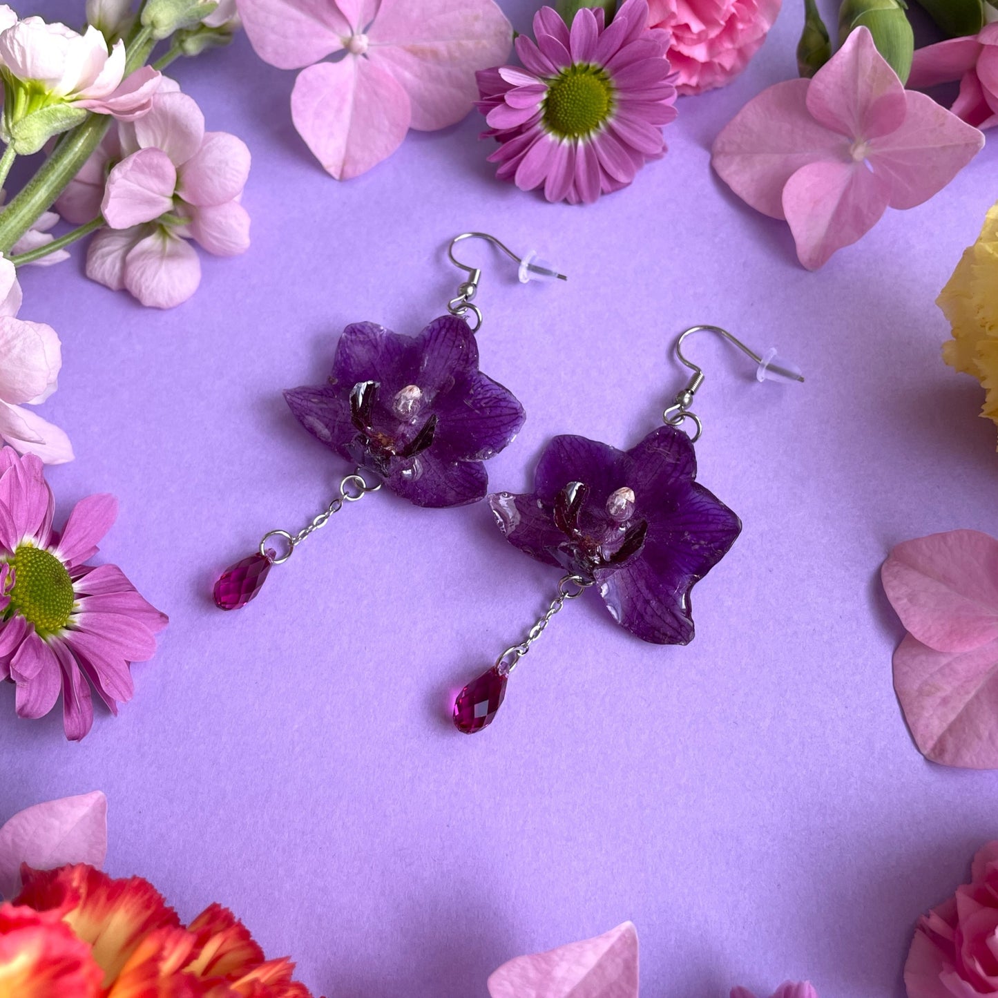 Orkidea, violetti (versio 2)