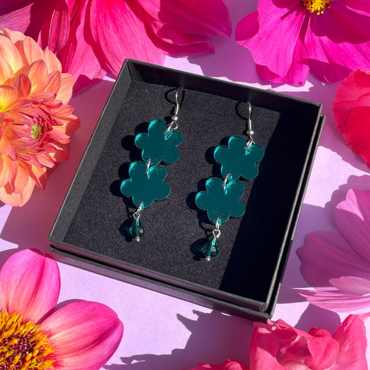 Söpönen (2-kukkainen), petroli peili